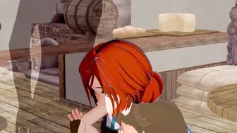 The Witcher Triss Merigold is a tavern bimbo (3D PORN)