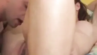 Broad butt cougar cunt with mouth getting her snatch slammed after serious