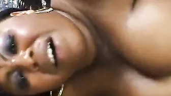 Vulgar fat-fansier bangs black chubbette