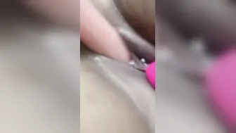 Breaking inside my new red dress
