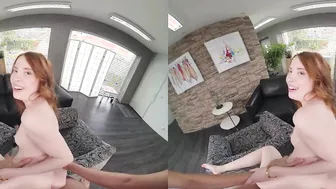 Skinny Red Head Eighteen Lottie Magne Is All About Rough Exercise VR Porn