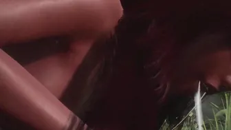 Furry romantic cuddle sex