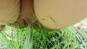 Pee inside a Outside Park