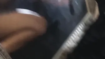 Huge tail dark hair giving the asshole | Jasmine | Loupan Productions