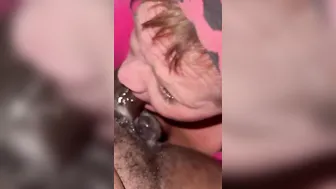 My gagging sex sub