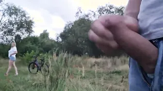A man flashes a penis to an unfamiliar crazy sexy chick
