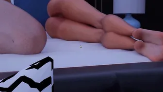 Rubbing a huge penis between stepsisters slim thighs l My sexiest gameplay moments l Milfy City l Part #2