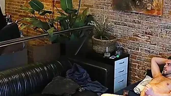 I take out my penis while my stepsister works at