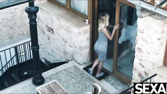Amazingly Hot lesbians eat each others twat to wild multiple orgasms