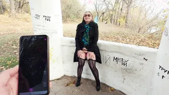 First Time inside Outdoors with Lush Lovense two