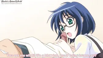 Animated Uncensored | 2 Beauties Decided to Suck a Lucky Dude and