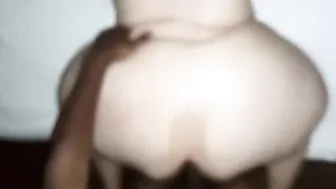 Fat butt bbw taking n word cock