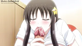 Anime Uncensored | Long Jugs of the babe Turned on the Dude