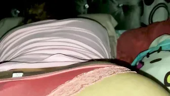 1 night at my cousins house I told her that I wanted to view her snatch and she let me