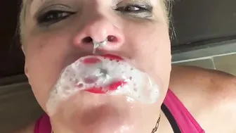 Satisfy Feed Me Cum Spunky Begs For A Huge Load To Play With and Drink