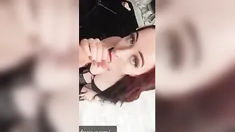 Slutty wifey dresses up and blows off hubby