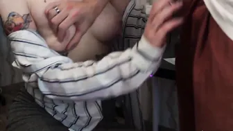 Turned On Secretary Blows and Fucks Bosss Cock into the Workplace