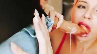 This whore deserves all my cum