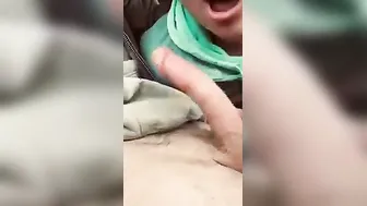 Blowing his dick until he ejaculates into my mouth