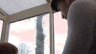 Red Blowjob bimbos into Homemade anal lessons for this 18 year old