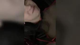 Short ninja bimbos dances then getting cumshot on