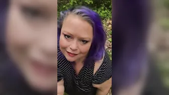 Wildchyld porn video – Bbw outside dildo tease by WildChyld
