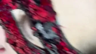 Cougar suck my gigantic penis and she took my warm cum inside her mouth ♥️