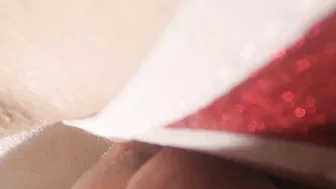 Milf into Christmas outfit wants to be licked as a gift