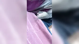 Bj by stranger into parking lot
