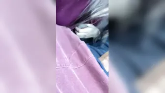 Bj by stranger into parking lot