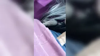 Bj by stranger into parking lot