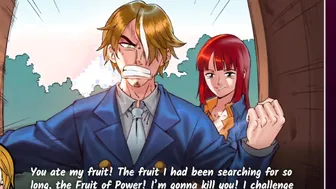 Harem Hero one SplitBang Redhair Nico Robin with Sanji Fcking Bunny women Rough