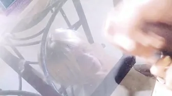hot Amateur Licking Cum From Dinning Table Glass