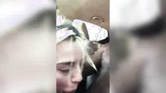 chick at beach blows my penis after complimenting her vehicle