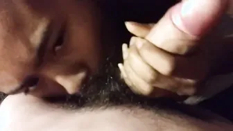 Hot gigantic tit african give nice fellatio