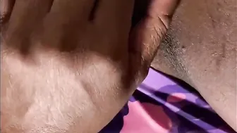 African finger fuck snatch until she squirts