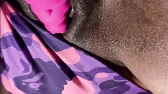 African finger fuck snatch until she squirts