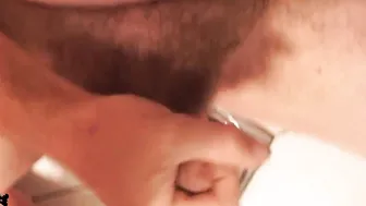 Peeing inside Hubbys Mouth