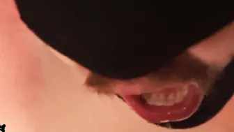 Peeing inside Hubbys Mouth