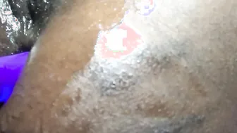 Double penetration with sex toy sex toy