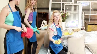 OMG The Kitchen Is Covered Inside Squirt