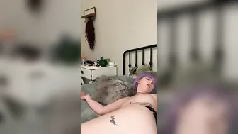 My ass plug makes me almost cum