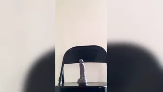 Bubble butt african tries throwing it back then ends up rides
