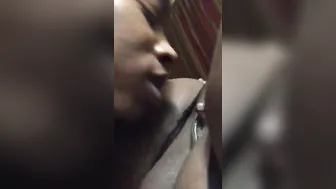 Daddy eatin my twat