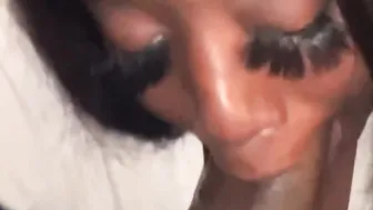 African Wifey Blows Of Stranger