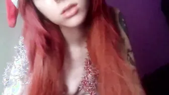 Milf Christmas Gift Masturbating Leaking Vagina