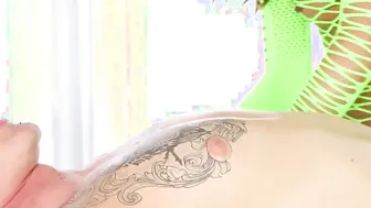 sexy cougar Delilah Davis blowing clients huge rough penis and he really liked it