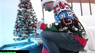 TeamSkeet AllStars - Turned On Hubby Getting Visited By The Spirt Of The Sexsual Christmas