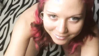 Point of view head with incredible sexy bimbos