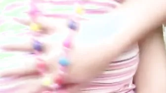 Dyke eighteen skank plays with blondes snatch